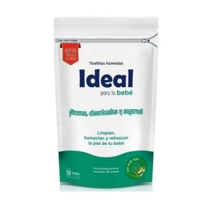IDEAL TOALLA HUMEDA CLASICAS ALOE x 50u